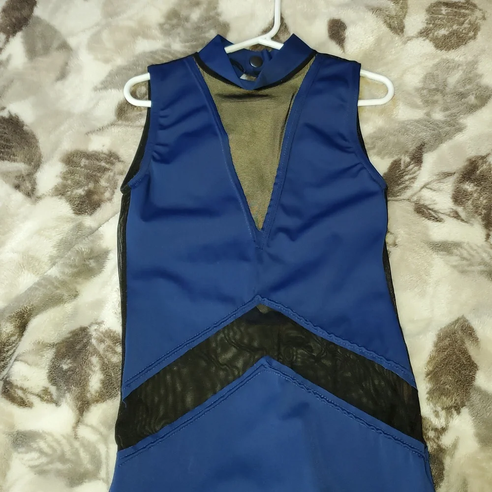 Custom Lone Reed Design Dance Unitard - Picture 3 of 4